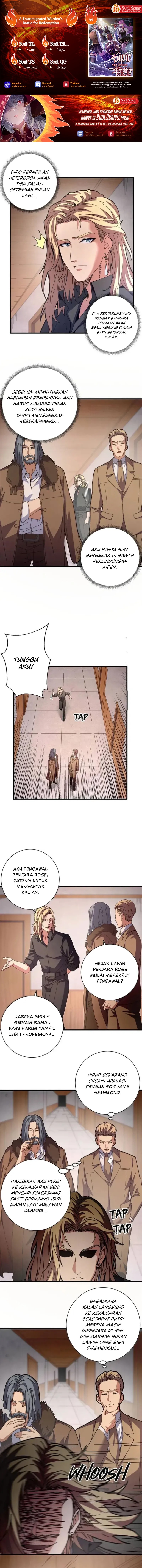 A Transmigrated Warden’s Battle for Redemption Chapter 99 Bahasa Indonesia
