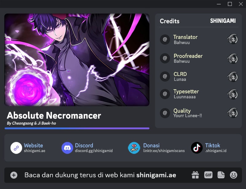 Absolute Necromancer chapter 72