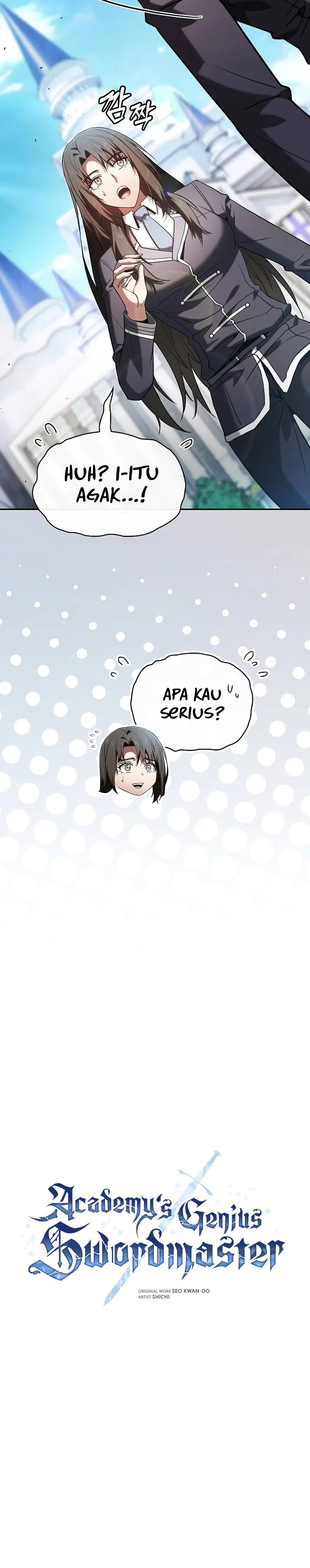 Academy’s Genius Swordmaster Chapter 75 Bahasa Indonesia