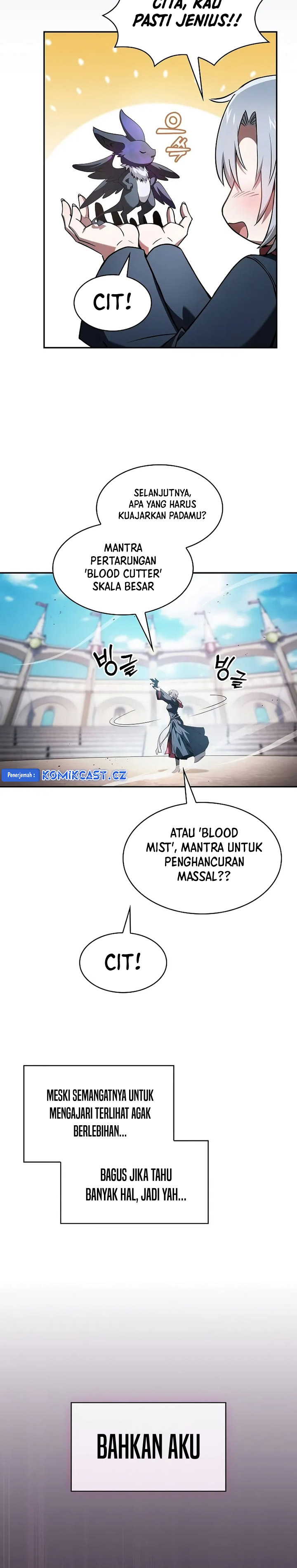 Academy’s Genius Swordmaster Chapter 75 Bahasa Indonesia