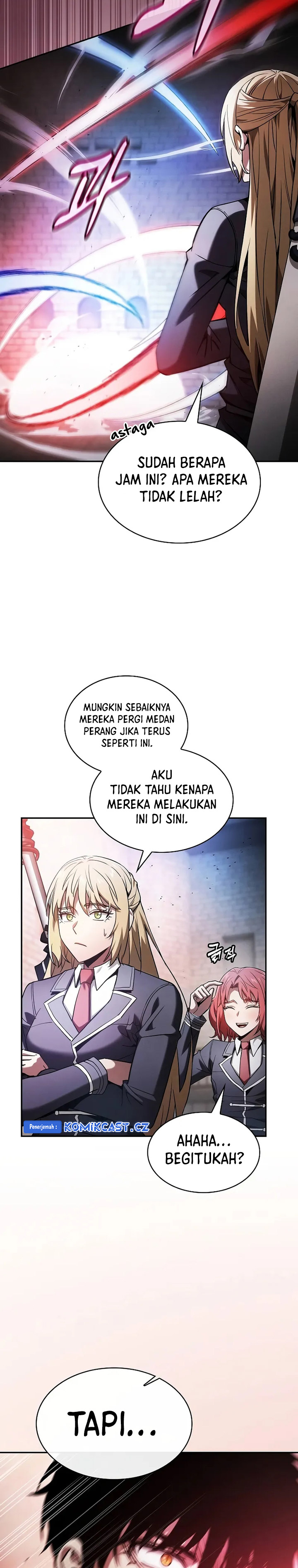Academy’s Genius Swordmaster Chapter 75 Bahasa Indonesia