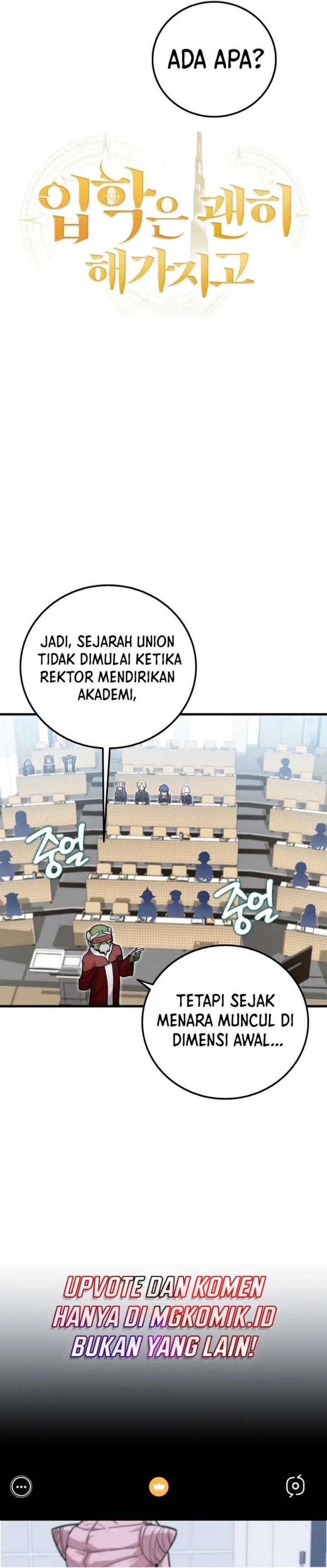 Admission is a Waste of Time Chapter 10 Bahasa Indonesia