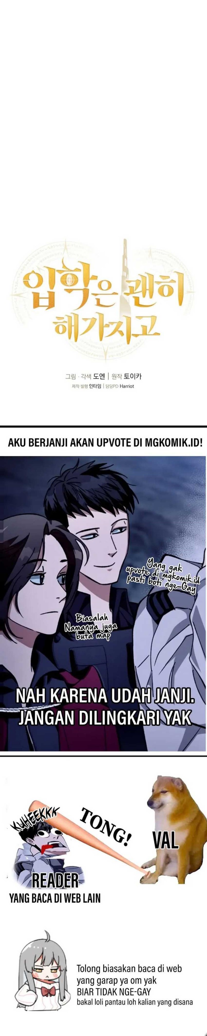 Admission is a Waste of Time Chapter 10 Bahasa Indonesia