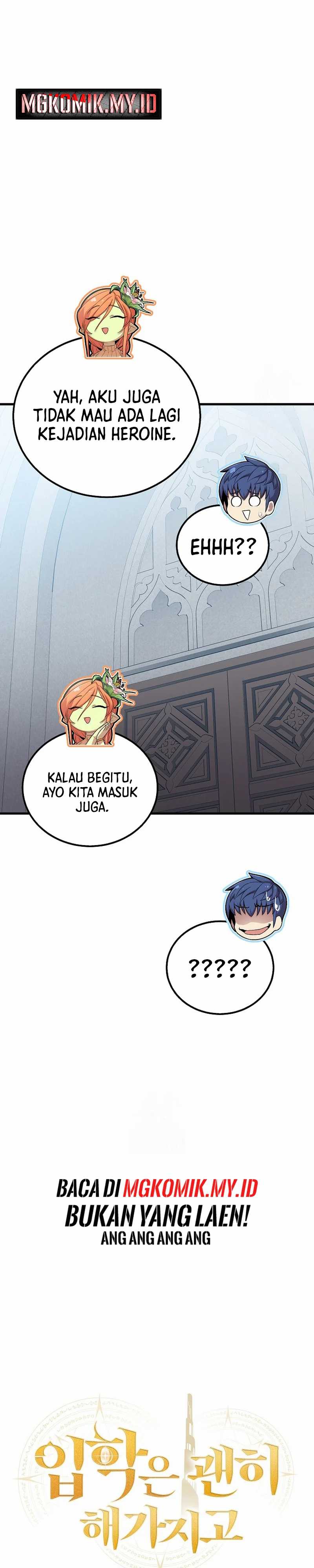 Admission is a Waste of Time Chapter 53 Bahasa Indonesia