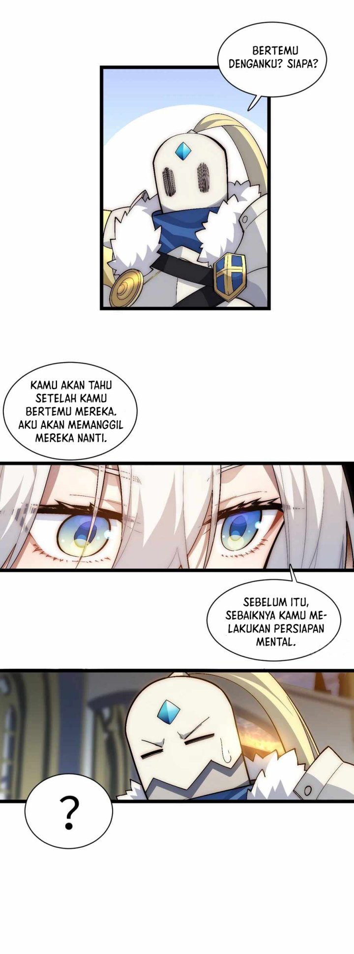 Adventures of an Undead Who Became Paladin Chapter 75 Bahasa Indonesia