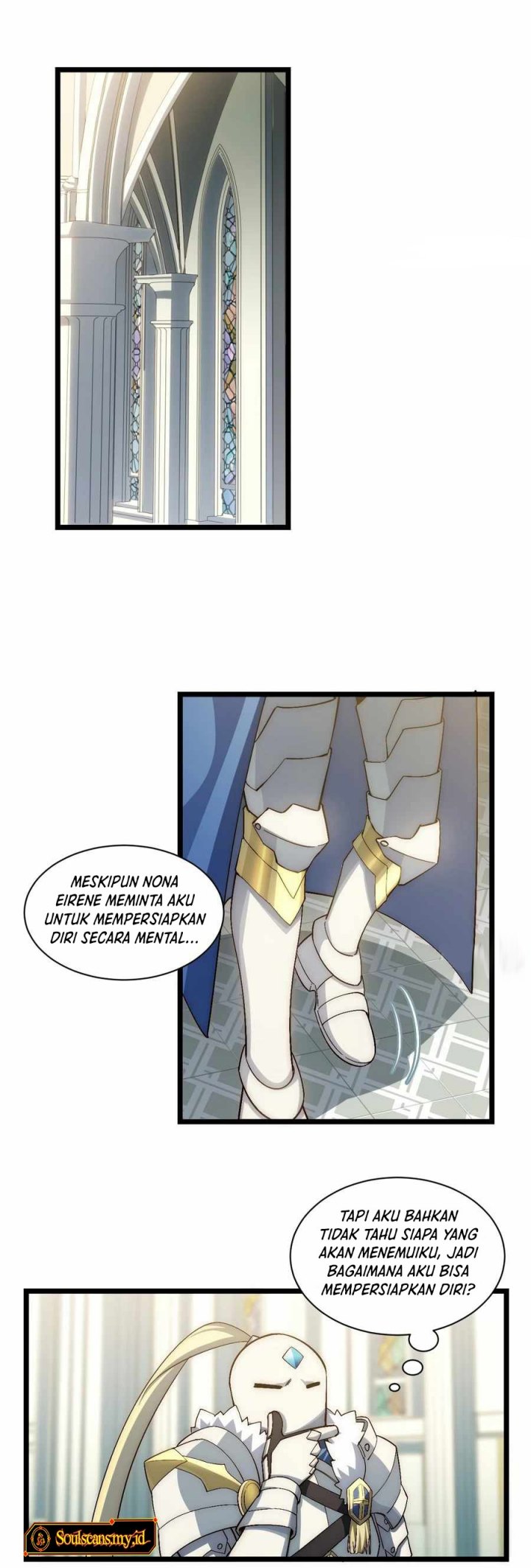 Adventures of an Undead Who Became Paladin Chapter 75 Bahasa Indonesia