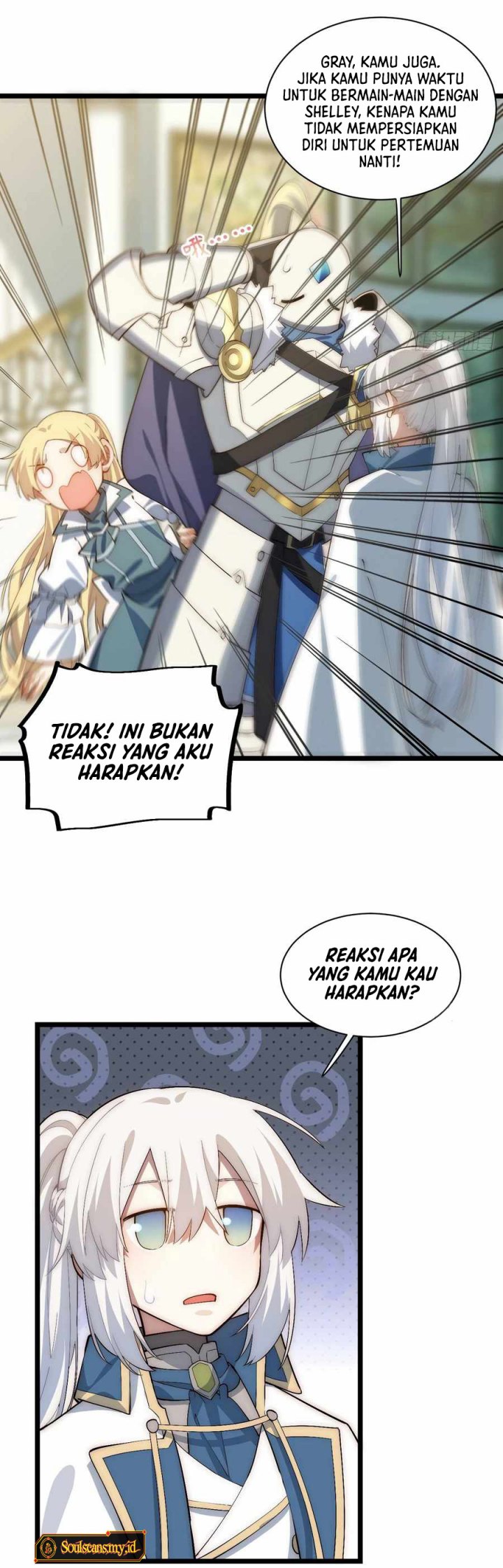 Adventures of an Undead Who Became Paladin Chapter 75 Bahasa Indonesia