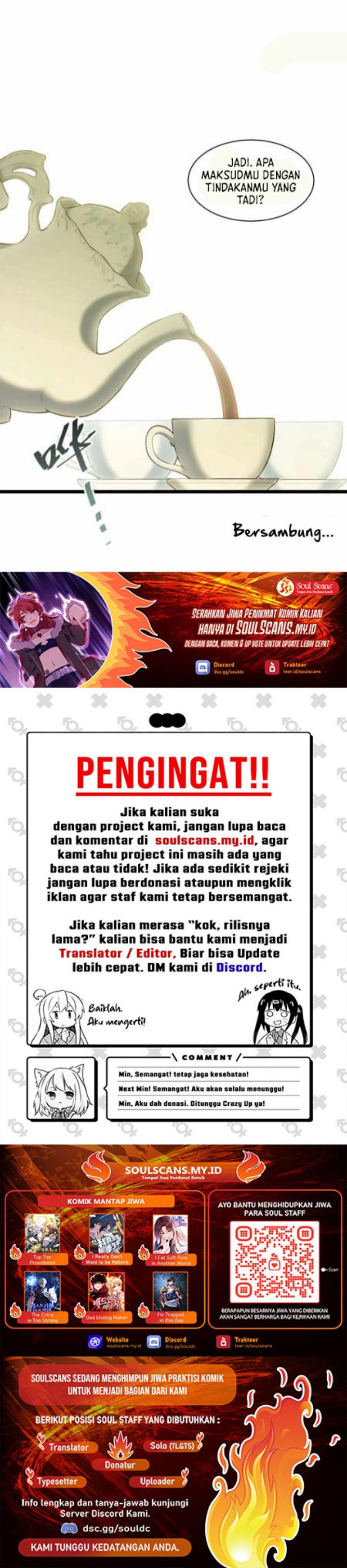 Adventures of an Undead Who Became Paladin Chapter 75 Bahasa Indonesia