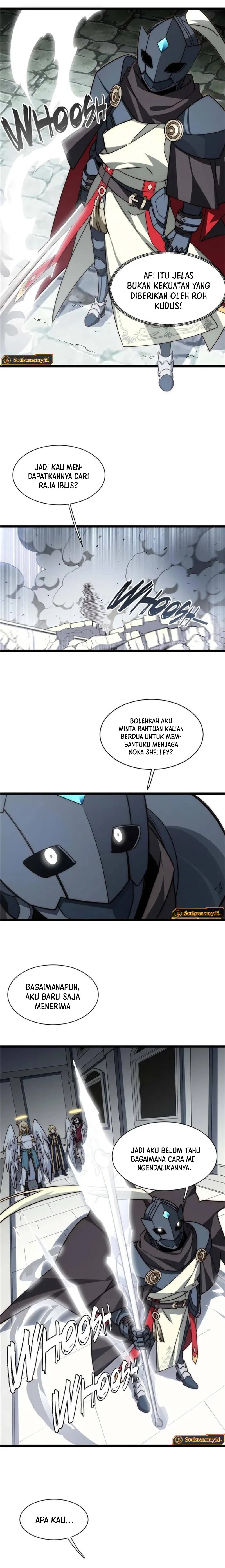 Adventures of an Undead Who Became Paladin Chapter 158 Bahasa Indonesia