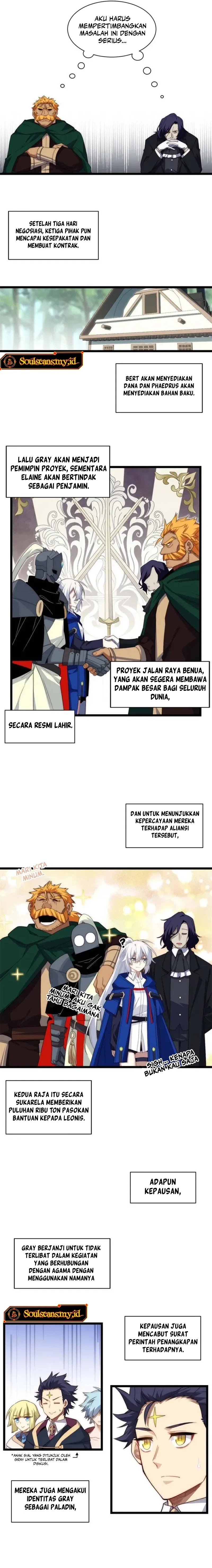 Adventures of an Undead Who Became Paladin Chapter 164 Bahasa Indonesia