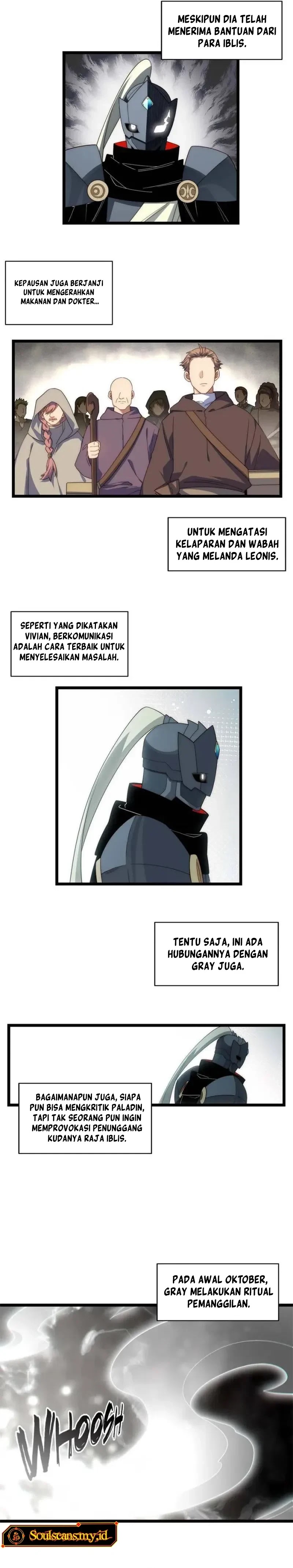Adventures of an Undead Who Became Paladin Chapter 164 Bahasa Indonesia