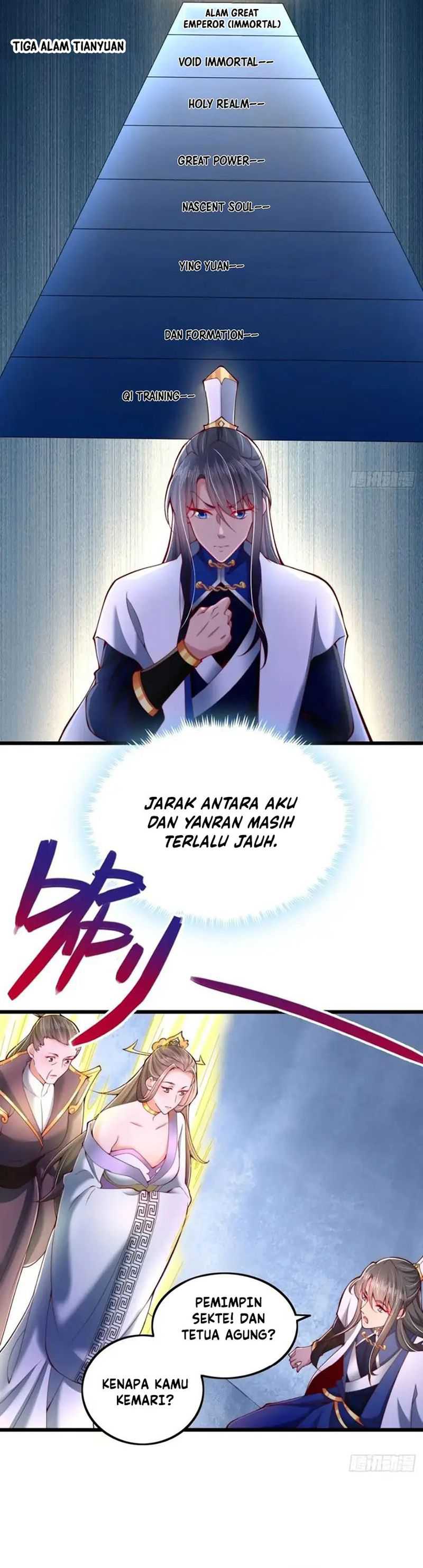 After Confessing My Love to the Beautiful Sect Leader, I Become Invincible? Chapter 12 Bahasa Indonesia