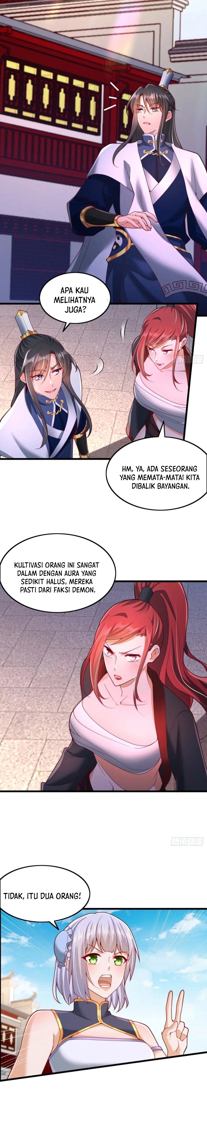 After Confessing My Love to the Beautiful Sect Leader, I Become Invincible? Chapter 25 Bahasa Indonesia
