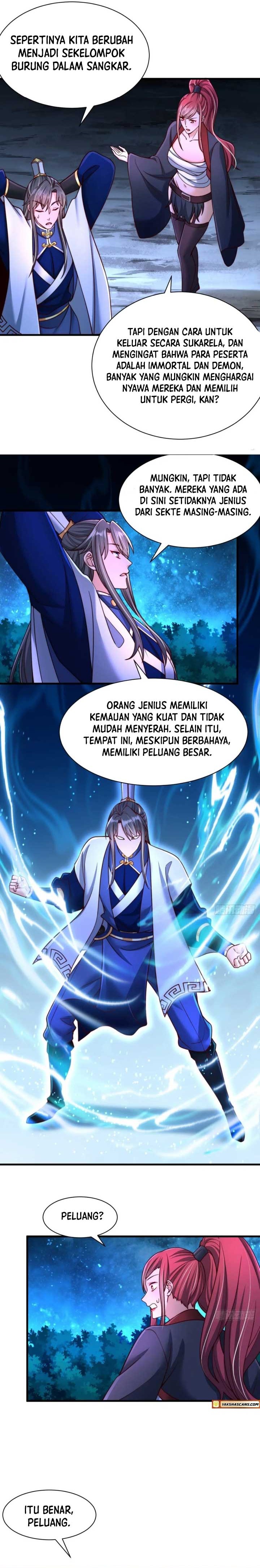 After Confessing My Love to the Beautiful Sect Leader, I Become Invincible? Chapter 29 Bahasa Indonesia