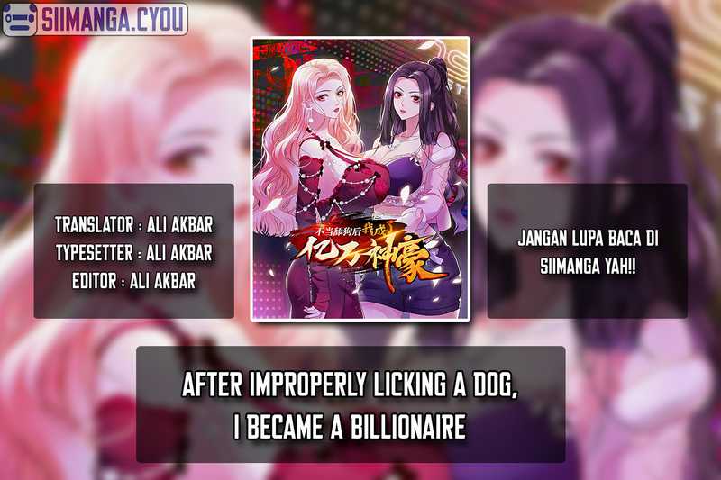 After Improperly Licking a Dog, I Became a Billionaire chapter 10