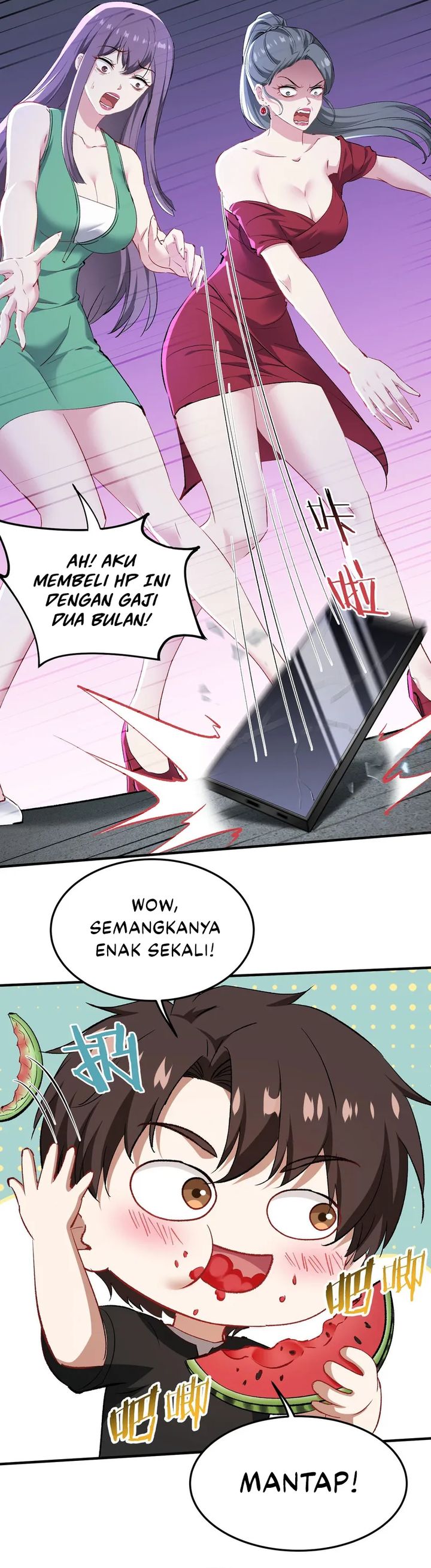After Improperly Licking a Dog, I Became a Billionaire Chapter 235 Bahasa Indonesia