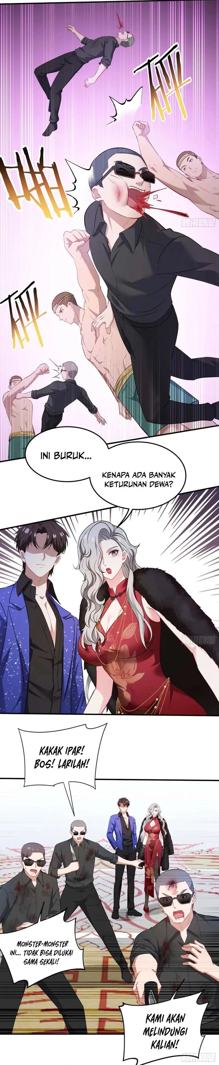 After Improperly Licking a Dog, I Became a Billionaire Chapter 261 Bahasa Indonesia
