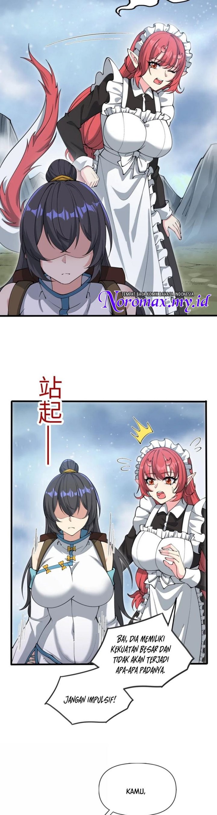 After Ten Years of Chopping Wood, Immortals Begged To Become My Disciples Chapter 105 Bahasa Indonesia