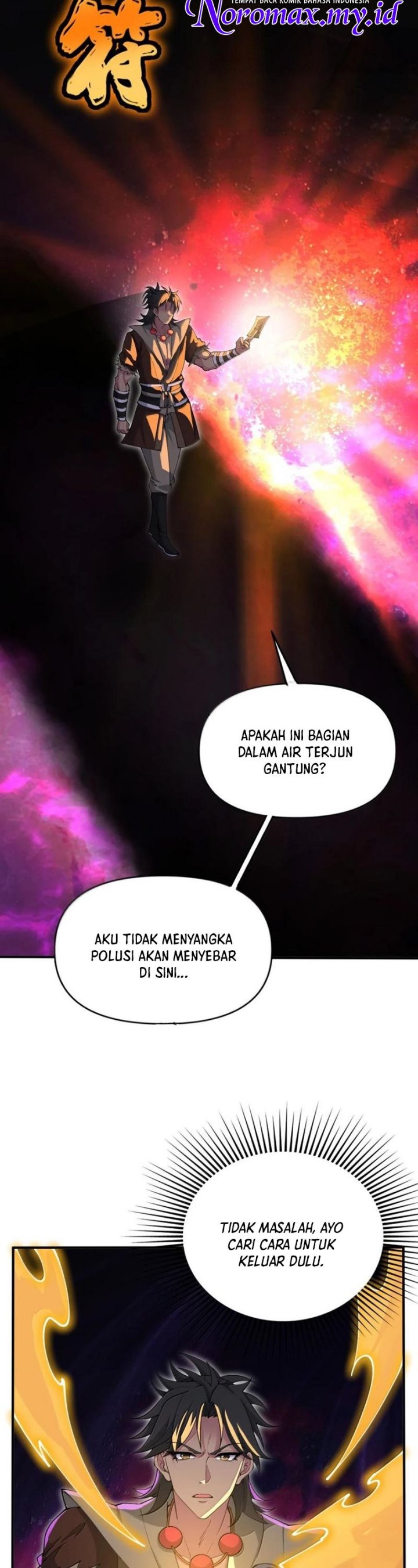 After Ten Years of Chopping Wood, Immortals Begged To Become My Disciples Chapter 105 Bahasa Indonesia