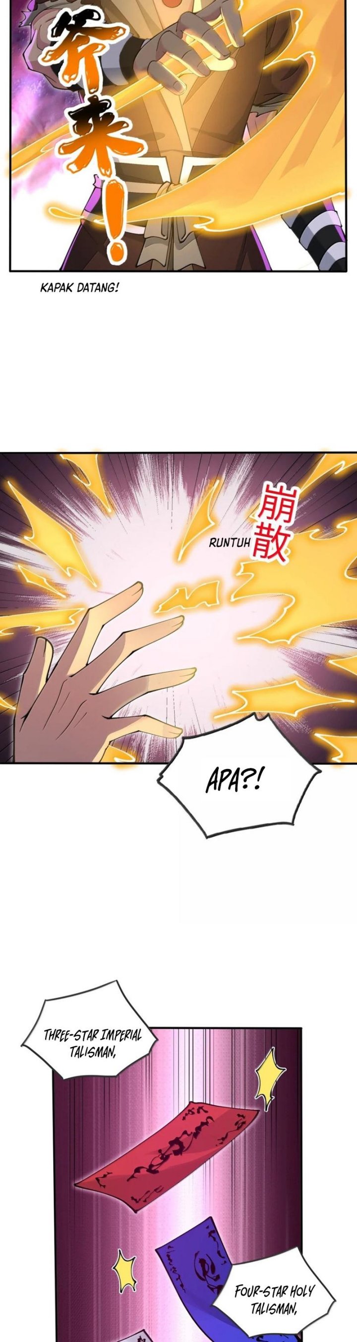 After Ten Years of Chopping Wood, Immortals Begged To Become My Disciples Chapter 105 Bahasa Indonesia