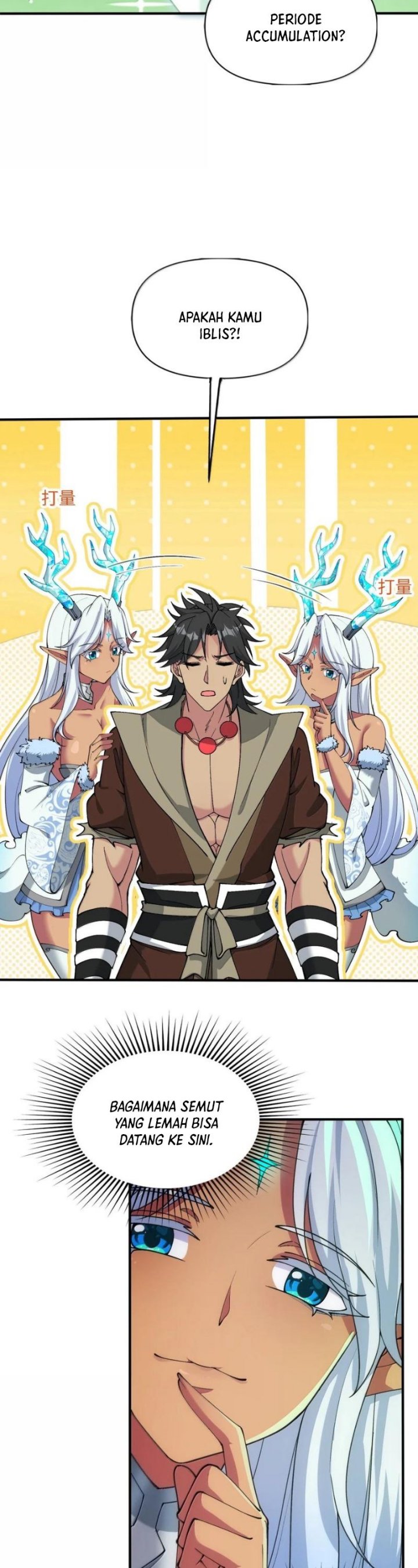 After Ten Years of Chopping Wood, Immortals Begged To Become My Disciples Chapter 105 Bahasa Indonesia