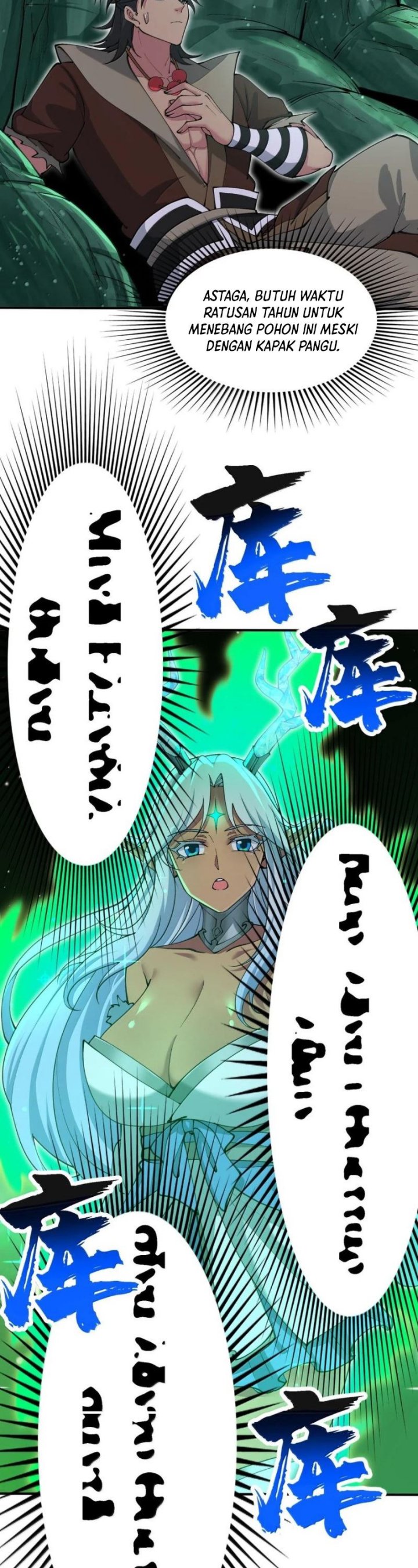 After Ten Years of Chopping Wood, Immortals Begged To Become My Disciples Chapter 105 Bahasa Indonesia