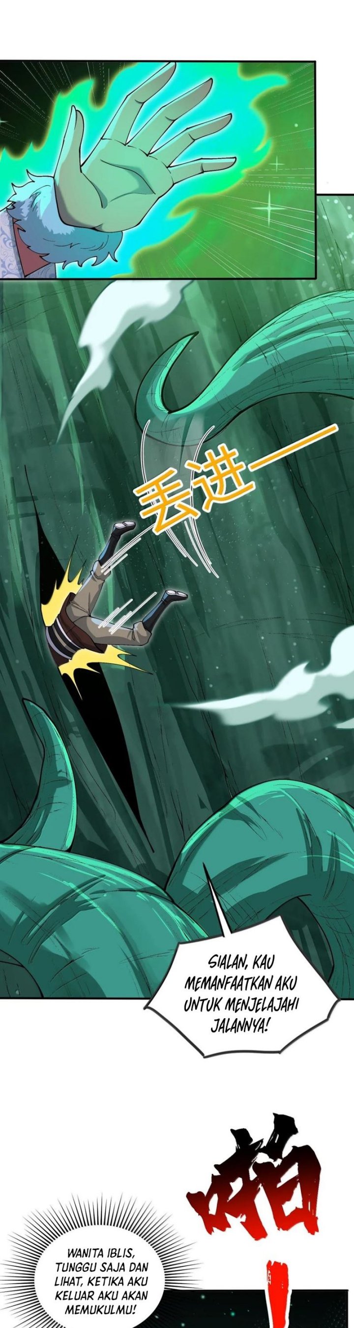 After Ten Years of Chopping Wood, Immortals Begged To Become My Disciples Chapter 105 Bahasa Indonesia