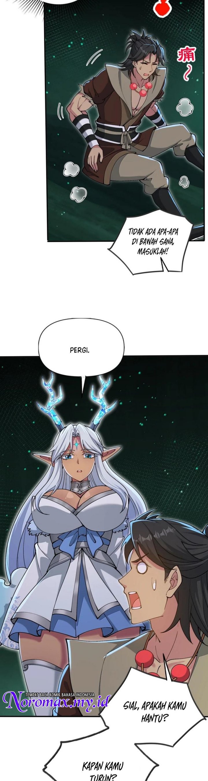 After Ten Years of Chopping Wood, Immortals Begged To Become My Disciples Chapter 105 Bahasa Indonesia