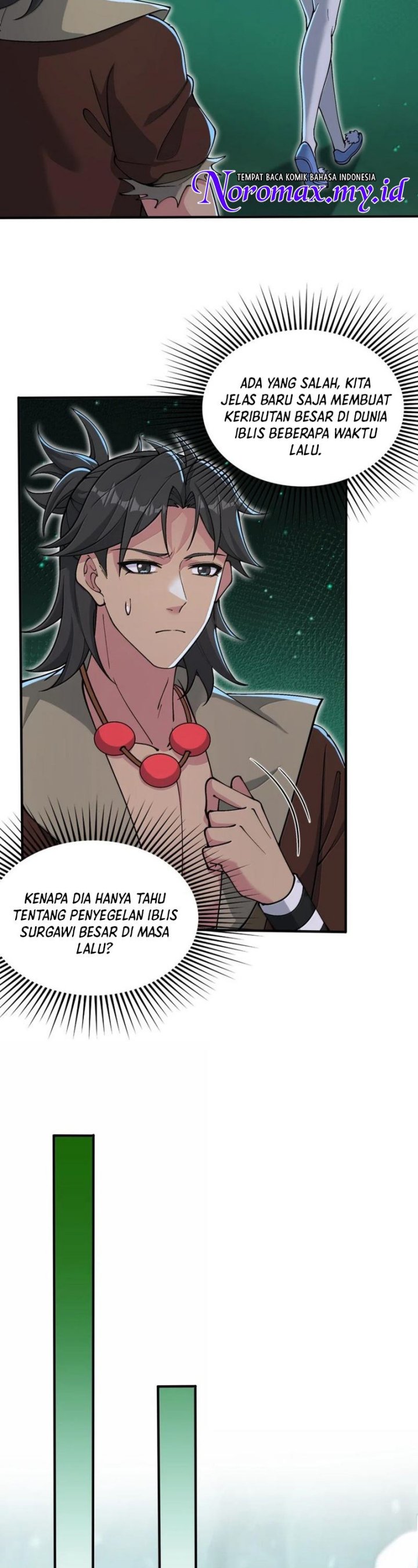 After Ten Years of Chopping Wood, Immortals Begged To Become My Disciples Chapter 105 Bahasa Indonesia
