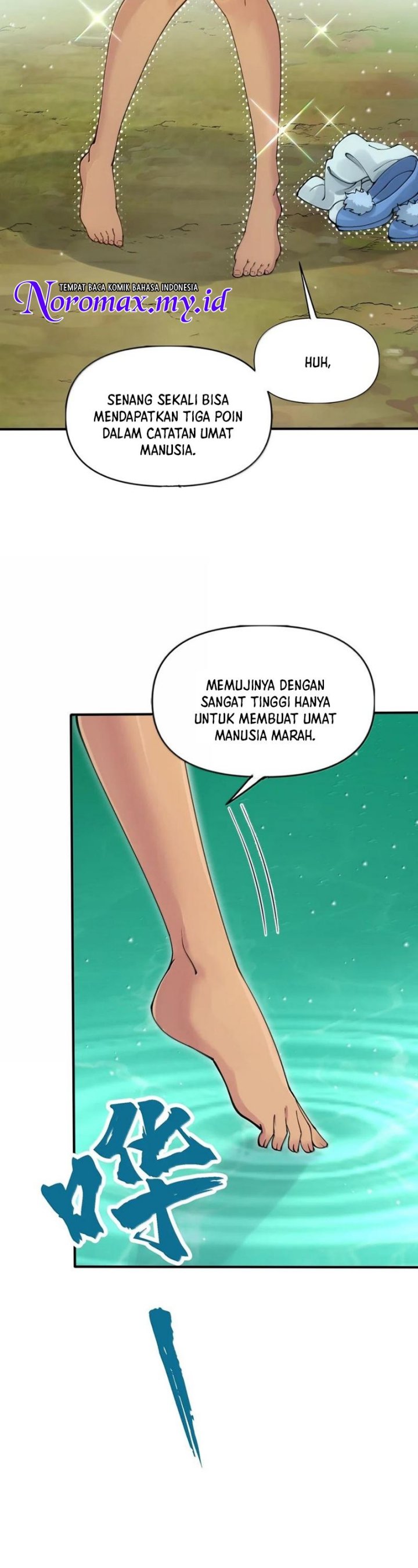 After Ten Years of Chopping Wood, Immortals Begged To Become My Disciples Chapter 105 Bahasa Indonesia