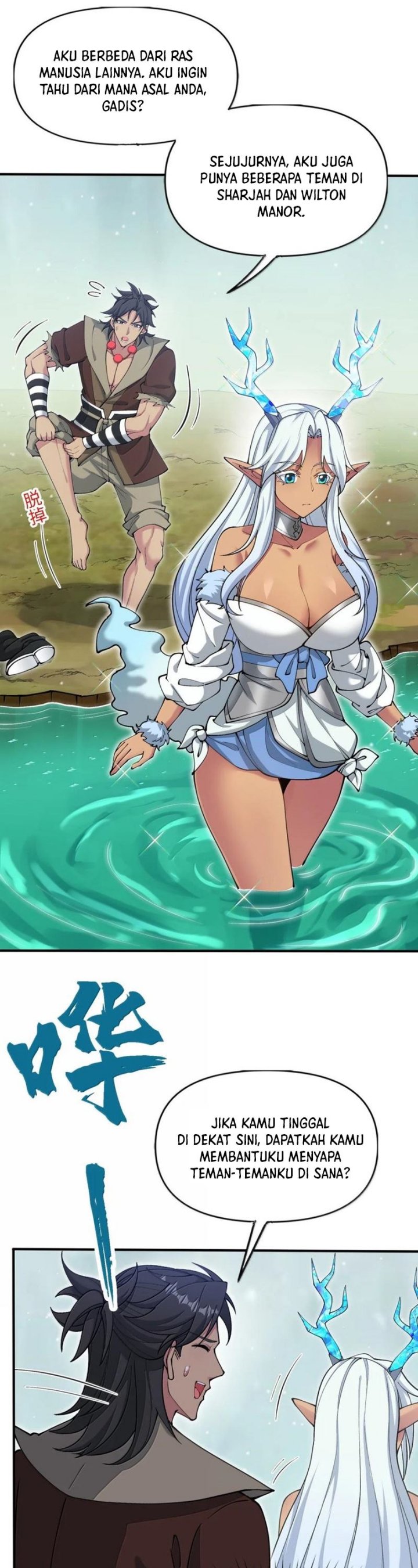 After Ten Years of Chopping Wood, Immortals Begged To Become My Disciples Chapter 105 Bahasa Indonesia