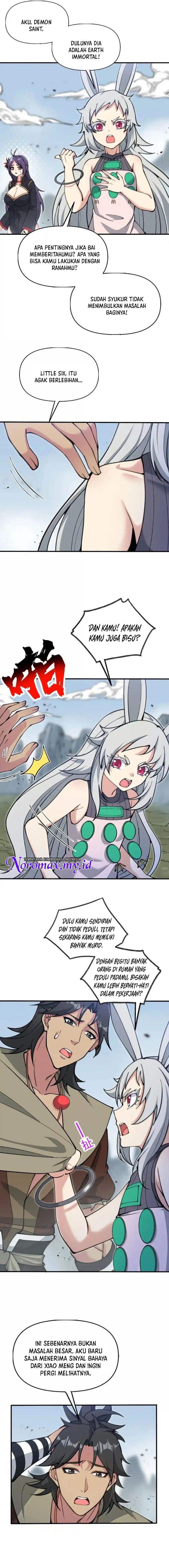 After Ten Years of Chopping Wood, Immortals Begged To Become My Disciples Chapter 110 Bahasa Indonesia