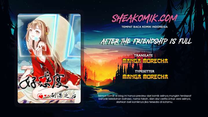 After The Friendship Full Chapter 61 Bahasa Indonesia