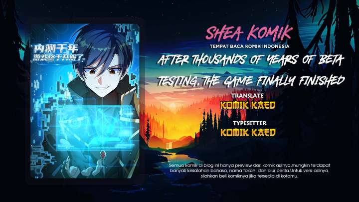 After Thousands Of Years Of Beta Testing, The Game Finally Finished chapter 2