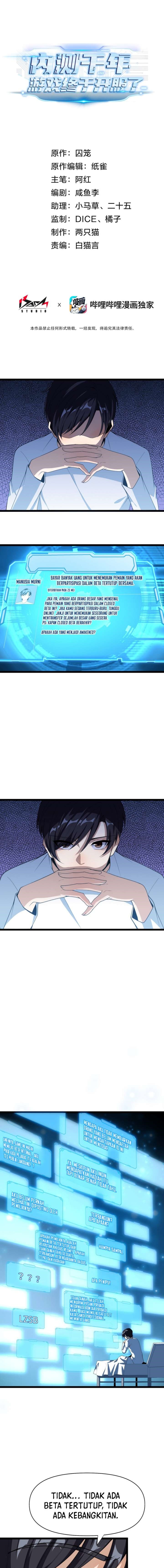After Thousands Of Years Of Beta Testing, The Game Finally Finished chapter 2