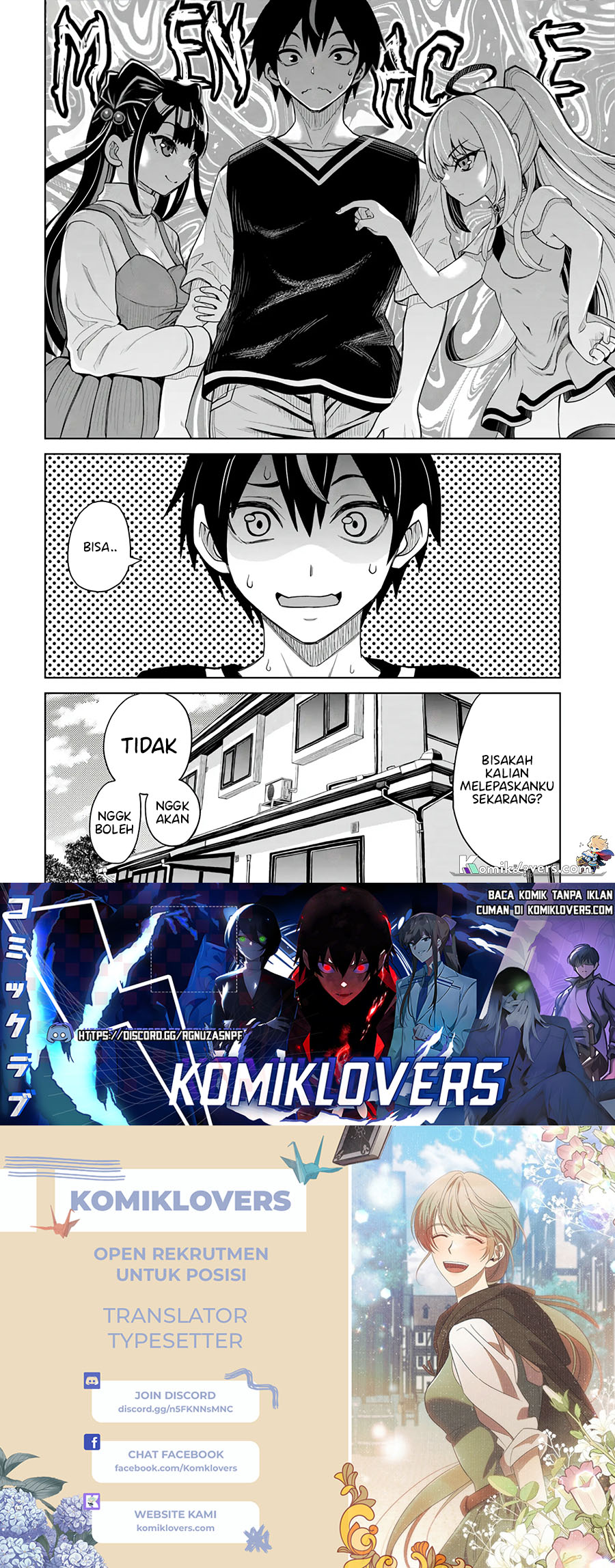 Agape Angel Yarinikuru Chapter 01 Bahasa Indonesia