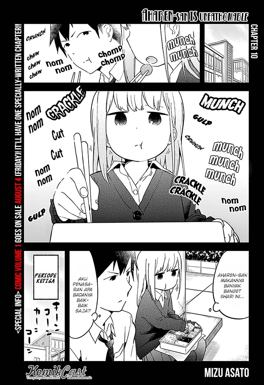 Aharen-san wa Hakarenai Chapter 10 Bahasa Indonesia