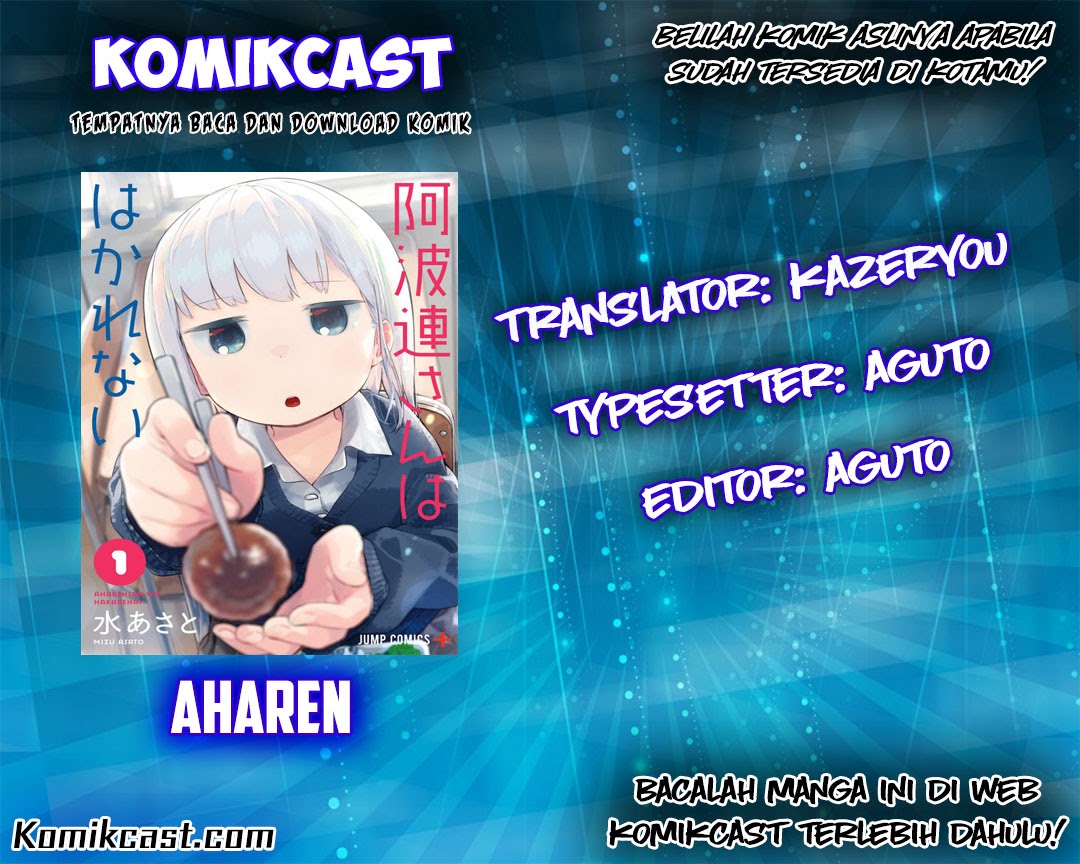 Aharen-san wa Hakarenai Chapter 10 Bahasa Indonesia