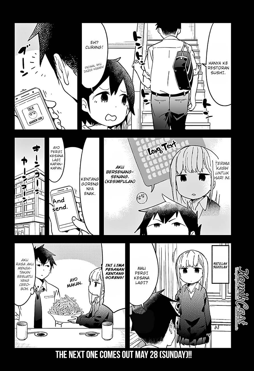 Aharen-san wa Hakarenai Chapter 10 Bahasa Indonesia