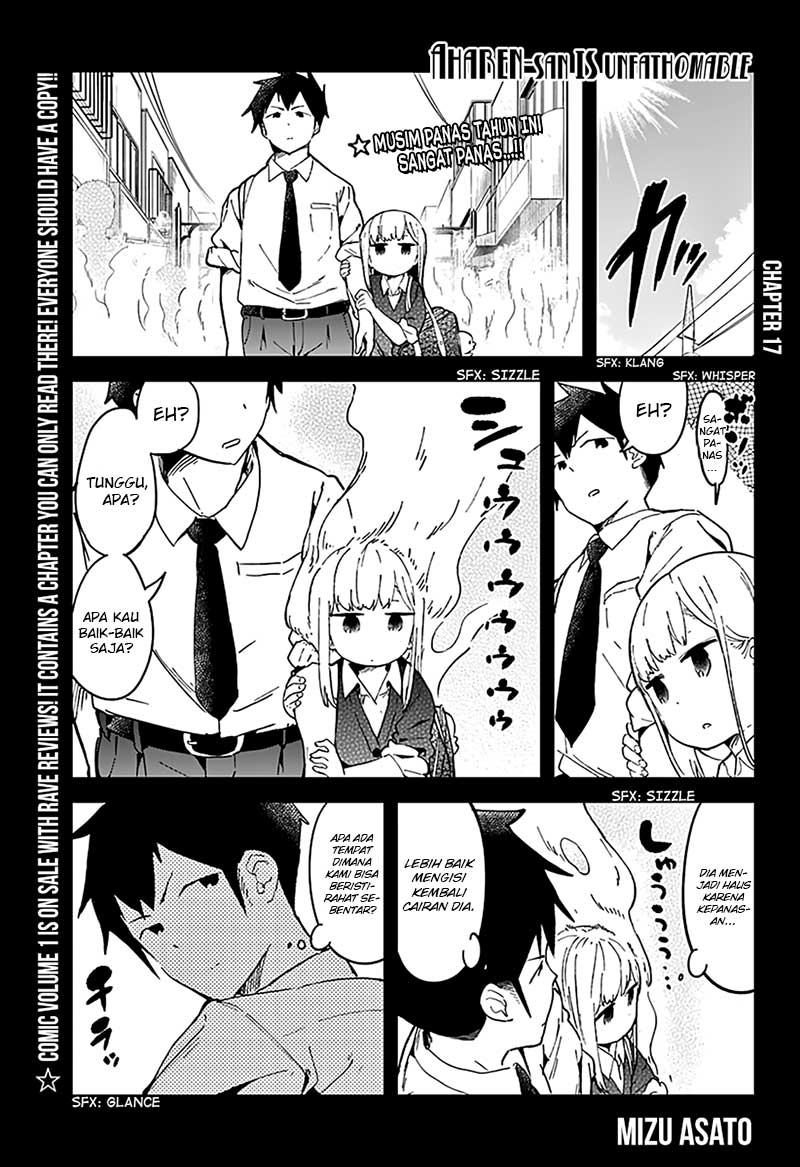 Aharen-san wa Hakarenai Chapter 17 Bahasa Indonesia
