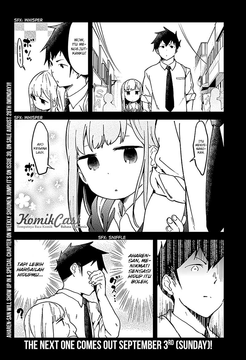 Aharen-san wa Hakarenai Chapter 17 Bahasa Indonesia