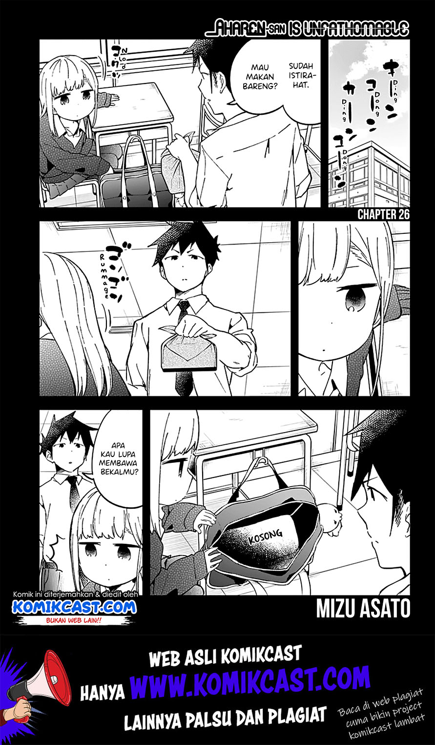 Aharen-san wa Hakarenai Chapter 26 Bahasa Indonesia
