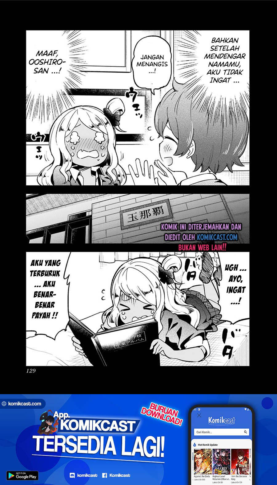 Aharen-san wa Hakarenai Chapter 75 Bahasa Indonesia
