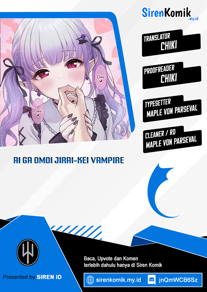 Ai ga Omoi Jiraikei Vampire Chapter 08 Bahasa Indonesia