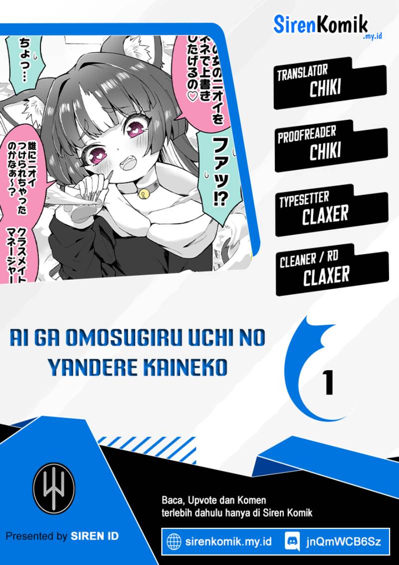 Ai ga Omosugiru Uchi no Yandere Kaineko chapter 1