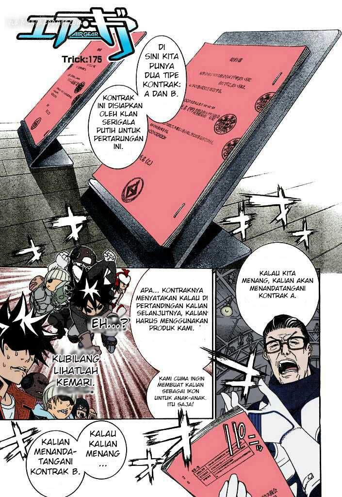 Air Gear Chapter 175 Bahasa Indonesia