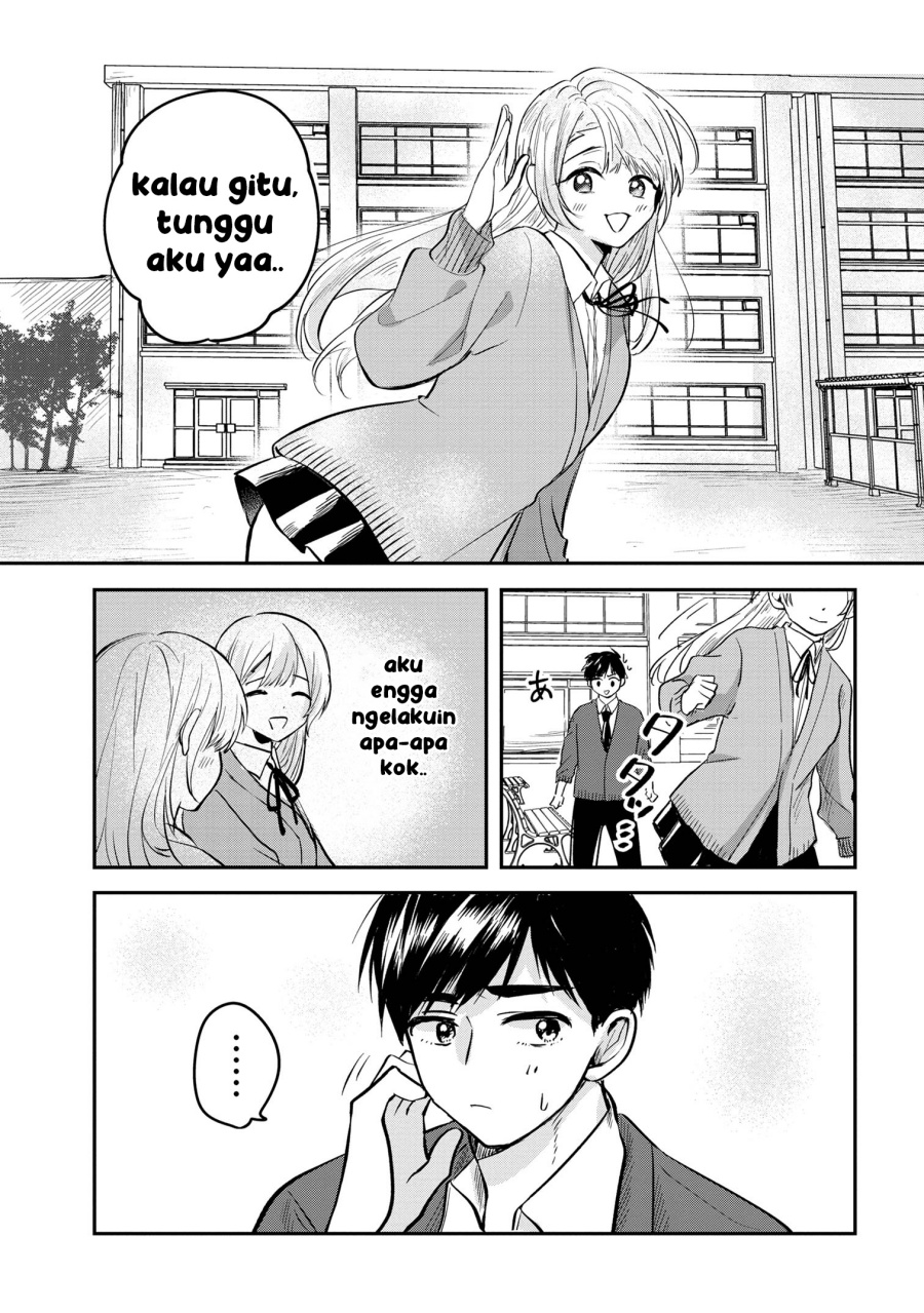 Aisare Tenshi na Classmate ga, Ore ni Dake Itazura ni Hohoemu Chapter 05 Bahasa Indonesia