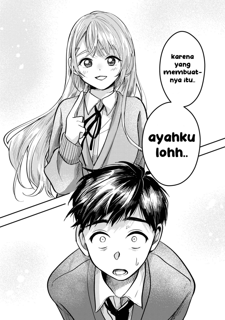Aisare Tenshi na Classmate ga, Ore ni Dake Itazura ni Hohoemu Chapter 05 Bahasa Indonesia