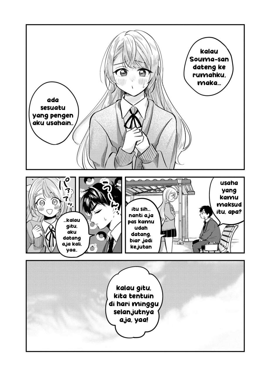 Aisare Tenshi na Classmate ga, Ore ni Dake Itazura ni Hohoemu Chapter 05 Bahasa Indonesia