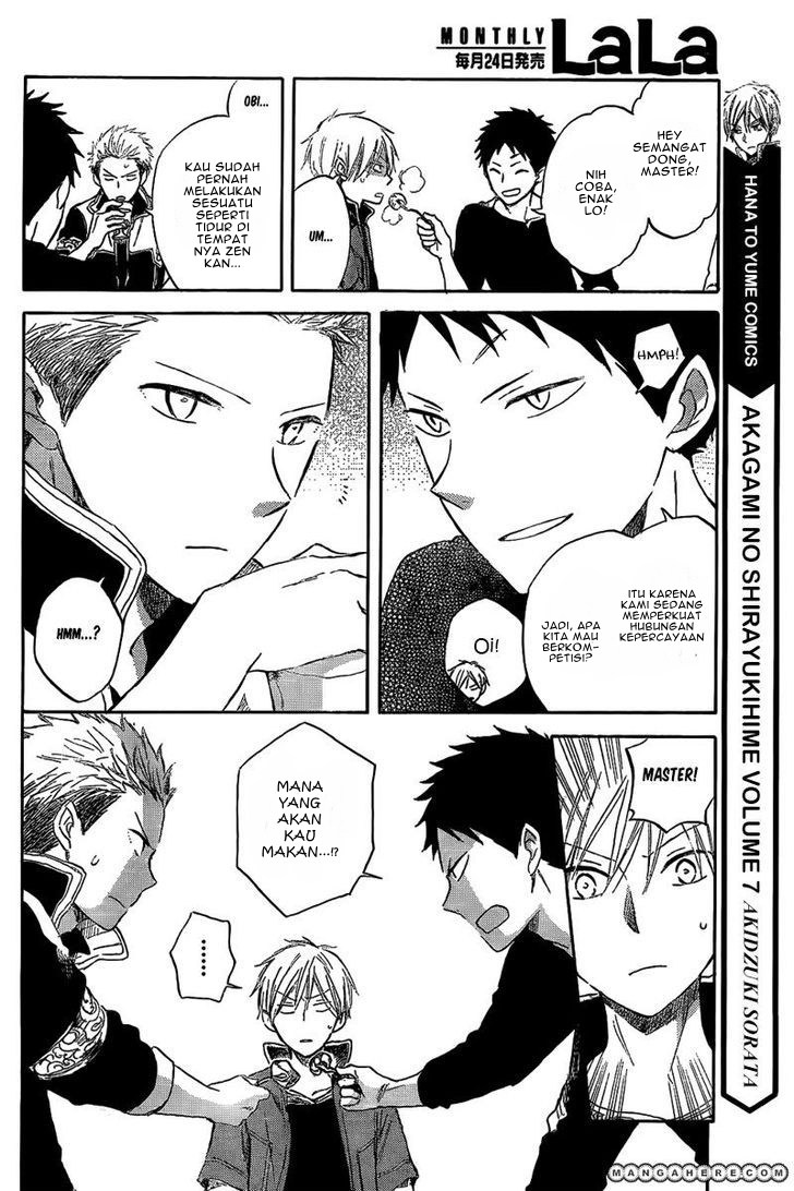 Akagami no Shirayuki-hime chapter 32